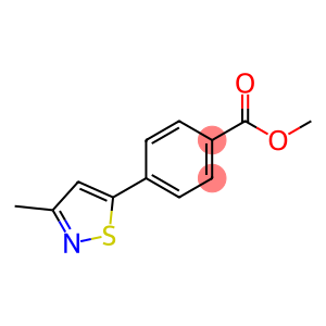4-(3-Methyl-isothiazol-5-yl)-benzoic acid methyl ester