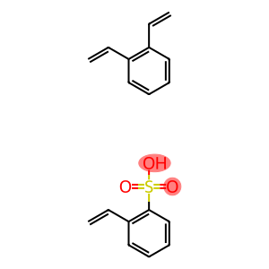 Divinylbenzene-styrenesulfonic acid copolymer