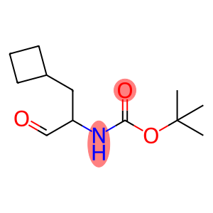 Carbamic acid, N-(2-cyclobutyl-1-formylethyl)-, 1,1-dimethylethyl ester