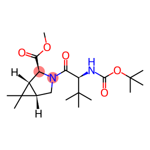 methyl (1R,2S,5S)-3-((S)-2-((tert-butoxycarbonyl)amino)-3,3-dimethylbutanoyl)-6,6-dimethyl-3-azabicyclo[3.1.0]hexane-2-carboxylate