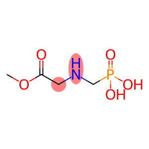N-(methoxcarbonylmethyl)aminomethylphosphonic acid
