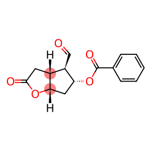 [3ar(3aα,4α,5β,6aα)]-(-)-5-(benzoyloxy)hexahydro-2-oxo-2h-cyclopenta[b]furan-4-carboxaldehyde