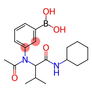 Boronic acid, [3-[acetyl[1-[(cyclohexylamino)carbonyl]-2-methylpropyl]amino]phenyl]- (9CI)
