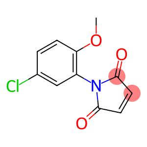 1-(5-chloro-2-methoxy-phenyl)-3-pyrroline-2,5-quinone