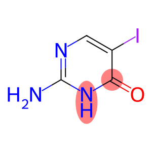 4(1H)-Pyrimidinone, 2-amino-5-iodo-