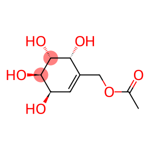 5-Cyclohexene-1,2,3,4-tetrol, 5-[(acetyloxy)methyl]-, (1R,2R,3R,4R)- (9CI)