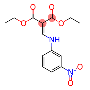 Propanedioic acid, 2-[[(3-nitrophenyl)amino]methylene]-, 1,3-diethyl ester
