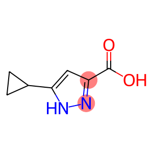 1H-Pyrazole-3-carboxylic acid, 5-cyclopropyl-