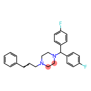 1-[Bis(4-fluorophenyl)methyl]-4-(3-phenyl-2-propenyl)piperazine