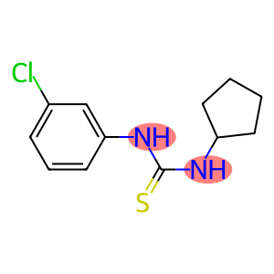 N-(3-chlorophenyl)-N'-cyclopentylthiourea
