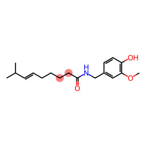 8-甲基-N-香草基-L-壬烯胺