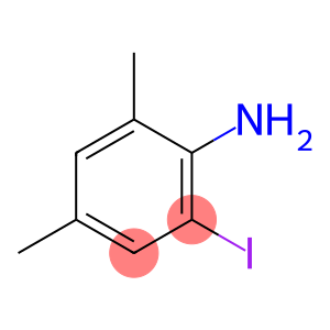 2-碘-4,6-二甲基苯胺