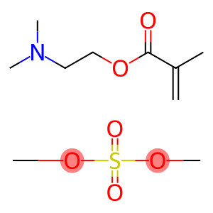 2-Propenoic acid, 2-methyl-, 2-(dimethylamino)ethyl ester, homopolymer, compd. with dimethyl sulfate