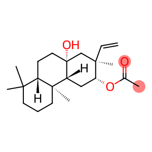 (2S)-2β-Ethenyl-2,3,4,4aβ,4b,5,6,7,8,8aβ,9,10-dodecahydro-2,4bα,8,8-tetramethyl-3α,10aα(1H)-phenanthrenediol 3-acetate