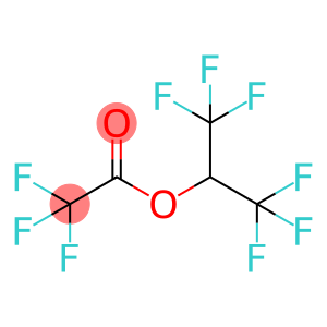 Trifluoroacetic acid 2,2,2-trifluoro-1-(trifluoromethyl)ethyl ester