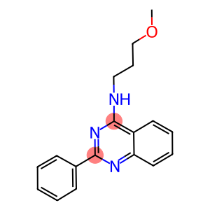 N-(3-methoxypropyl)-2-phenylquinazolin-4-amine