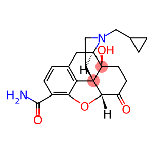 Morphinan-3-carboxamide, 17-(cyclopropylmethyl)-4,5-epoxy-14-hydroxy-6-oxo-, (5α)-