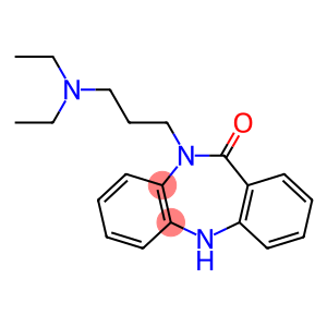 10-(3-diethylamino-propyl)-5,10-dihydro-dibenzo[b,e][1,4]diazepin-11-one