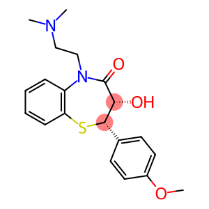 (2S)-2-(4-Methoxyphenyl)-3β-hydroxy-5-[2-(dimethylamino)ethyl]-2,3-dihydro-1,5-benzothiazepine-4(5H)-one