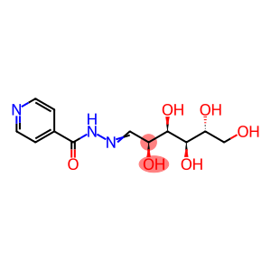 Isonicotinic acid hydrazide D-glucose hydrazone