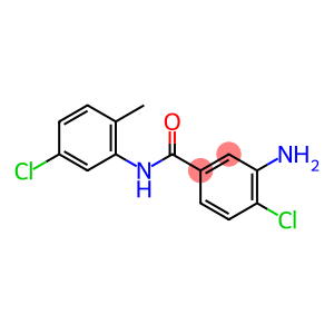 3-amino-4-chloro-N-(5-chloro-2-methylphenyl)benzamide
