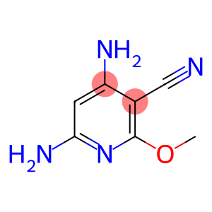 3-Pyridinecarbonitrile, 4,6-diamino-2-methoxy-
