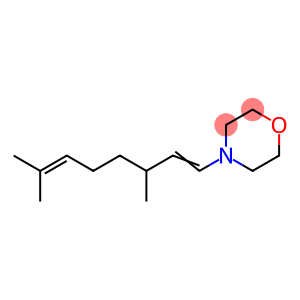 4-(3,7-dimethylocta-1,6-dien-1-yl)morpholine