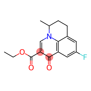 ethyl 9-fluoro-5-methyl-1-oxo-6,7-dihydro-1H,5H-pyrido[3,2,1-ij]quinoline-2-carboxylate