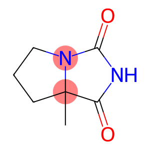 1H-Pyrrolo[1,2-c]imidazole-1,3(2H)-dione, tetrahydro-7a-methyl-