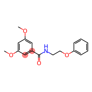 Benzamide, 3,5-dimethoxy-N-(2-phenoxyethyl)-
