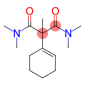 Propanediamide, 2-(1-cyclohexen-1-yl)-N1,N1,N3,N3,2-pentamethyl-