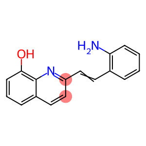 2-[2-(2-aminophenyl)vinyl]-8-quinolinol