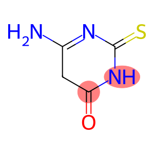 4(3H)-Pyrimidinone, 6-amino-2,5-dihydro-2-thioxo- (9CI)