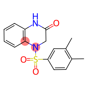 4-[(3,4-dimethylphenyl)sulfonyl]-3,4-dihydro-2(1H)-quinoxalinone