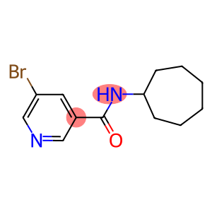 5-bromo-N-cycloheptylnicotinamide