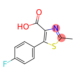 RAC-5-(4-FLUOROPHENYL)-2-METHYL-1,3-THIAZOLE-4-CARBOXYLIC ACID