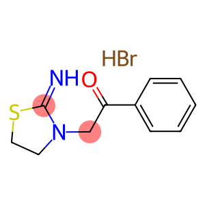 2-亚氨基-3-(苯甲酰甲基)噻唑啉溴氢酸盐