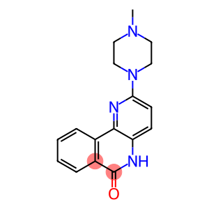 2-(4-methylpiperazin-1-yl)-5H-benzo[c][1,5]naphthyridin-6-one