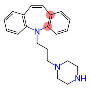 5-(3-哌嗪-1-基 - 丙基)-5H-二苯并[B,F]氮杂二盐酸盐 标准品