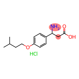 3-amino-3-[4-(3-methylbutoxy)phenyl]propanoic acid