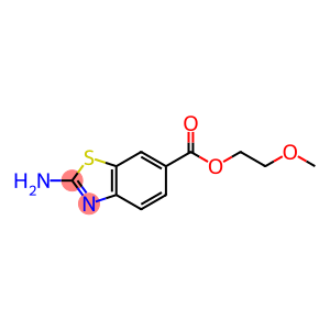 2-Methoxyethyl 2-aMino-1,3-benzothiazole-6-carboxylate