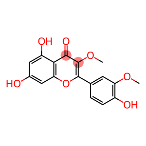2-(3-Methoxy-4-hydroxyphenyl)-3-methoxy-5,7-dihydroxy-4H-1-benzopyran-4-one