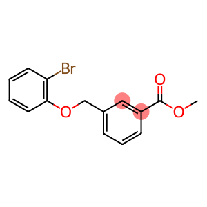Benzoic acid, 3-[(2-bromophenoxy)methyl]-, methyl ester