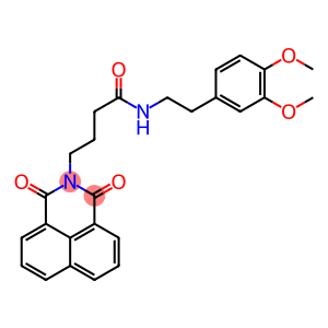 N-(3,4-dimethoxyphenethyl)-4-(1,3-dioxo-1H-benzo[de]isoquinolin-2(3H)-yl)butanamide