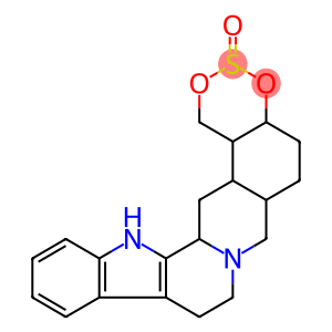 17α-Hydroxyyohimban-16α-methanol 16,17-sulfurous acid