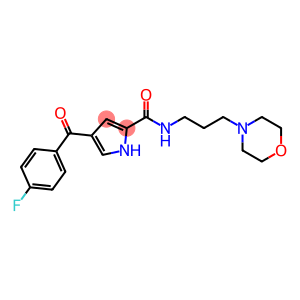 4-(4-FLUOROBENZOYL)-N-(3-MORPHOLINOPROPYL)-1H-PYRROLE-2-CARBOXAMIDE