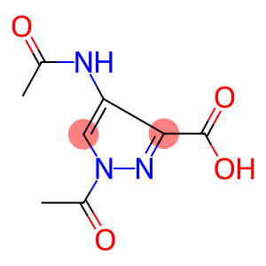 4-Acetamido-1-acetyl-1H-pyrazole-3-carboxylic acid