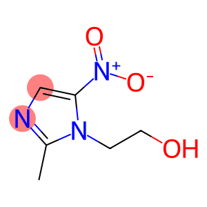 1-(beta-Hydroxyethyl)-2-methyl-5-nitroimidazole