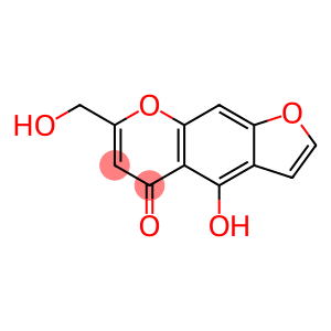 4-羟基-7-(羟基甲基)-5H-呋喃并[3,2-G][1]苯并吡喃-5-酮