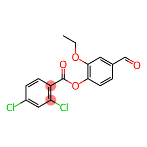 (2-乙氧基-4-甲烷酰-苯基)2,4-二氯苯甲酸酯